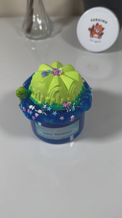 Aqua Shimmer Clay DIY Kit